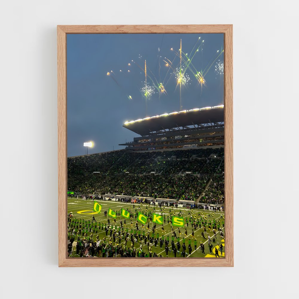 Poster L'Esprit de l'Oregon – affiche Basketball (vue 4)